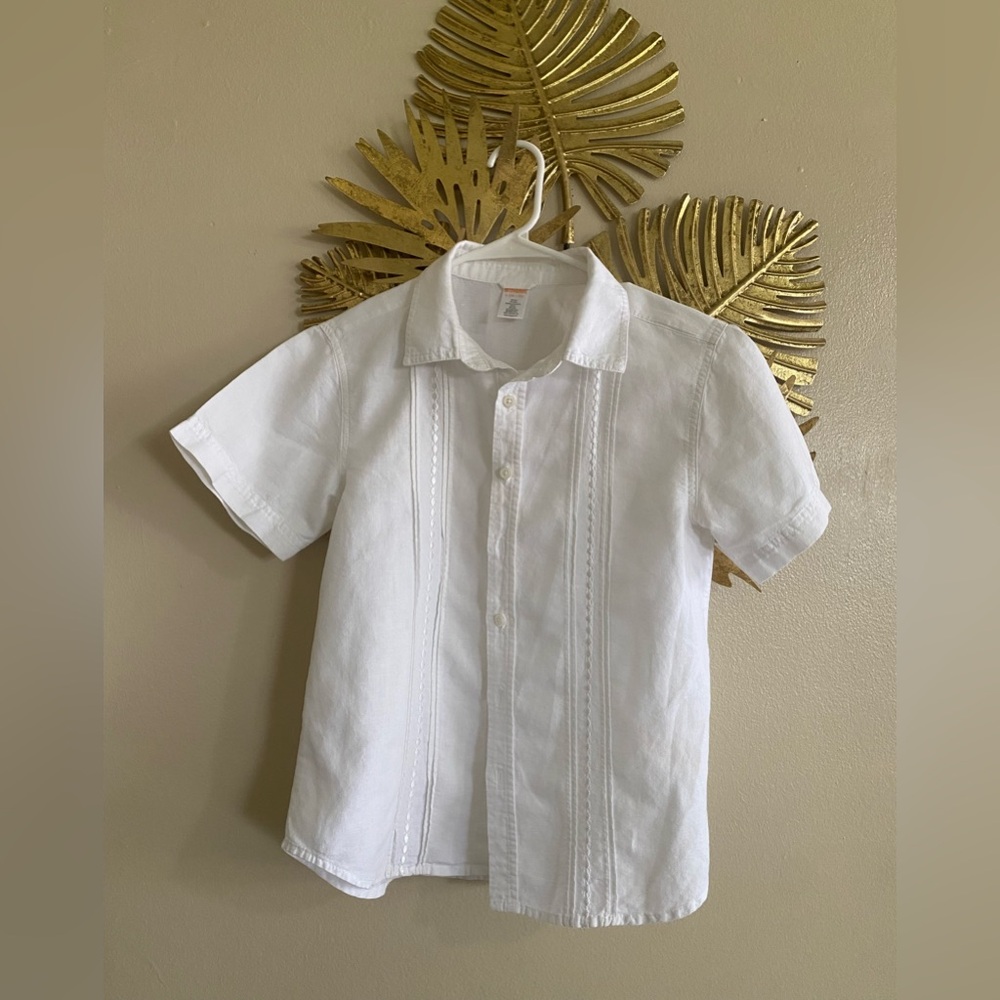 Gymboree White Button Down Kids Shirt